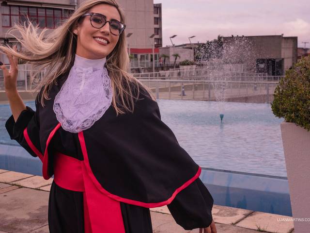 FORMATURA de PROVA DE TOGA - CAROL - DIREITO