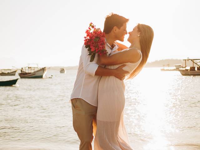 Casal de Ensaio Juliana + Edgard