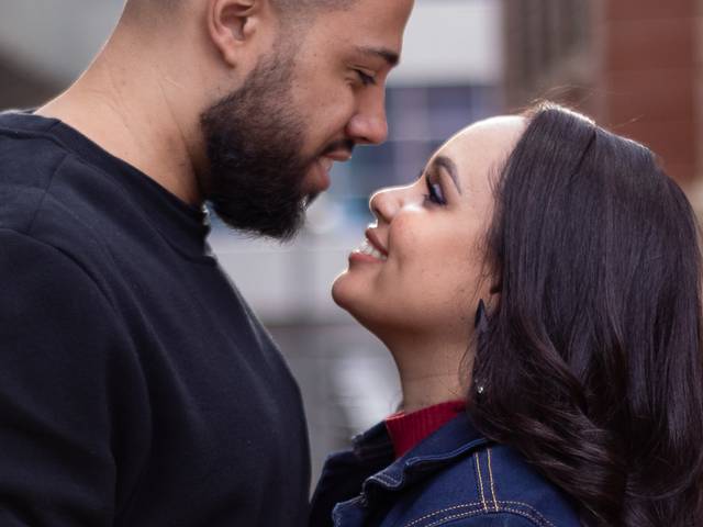 Ensaio Casal de Tati & Rudy - Ensaio Casal