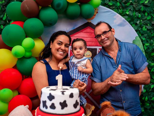 Aniversário Infantil de Aniversário Cadu  1 ano