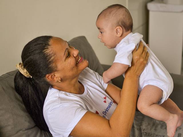 Ensaio de Cristina e Família