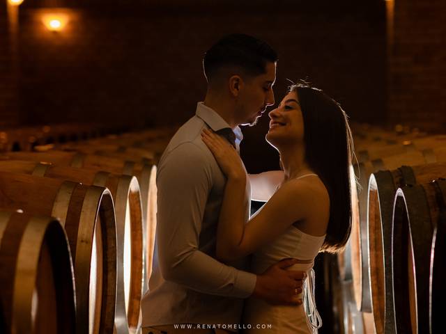 Ensaio Casal de Aline & Pedro