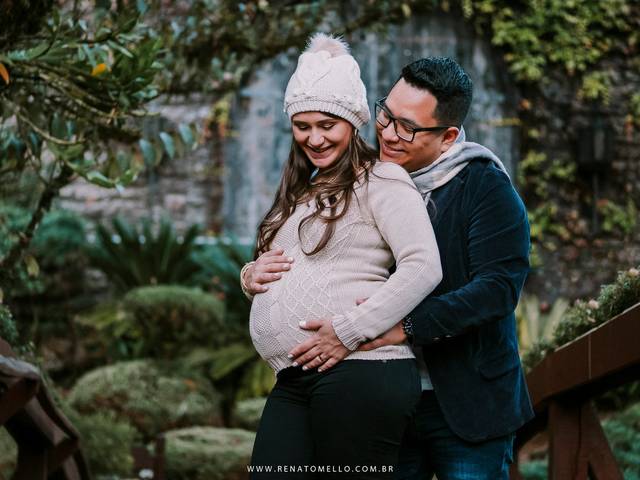 Gestante de À espera da Maria Flor