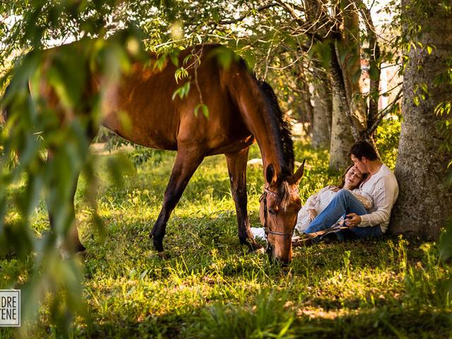 Ensaios de Larissa e Zé