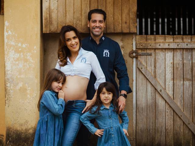 GESTANTE de CAROL + JU = LUIZA + RAFAELA + MIGUEL