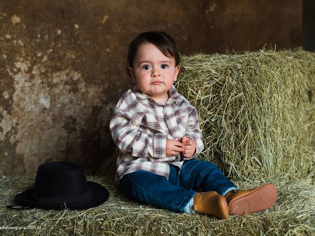 INFANTIL de MIGUEL , O FAZENDEIRO - 1 ANO