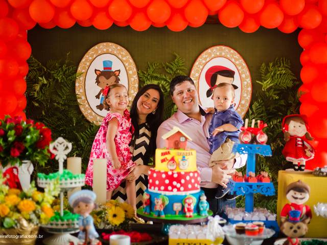 ANIVERSÁRIO de ANA MEL 3 ANOS + RAFAEL 1 ANO