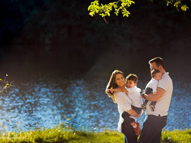 FAMÍLIA de FABI + THIAGO = PEDRO e THÉO
