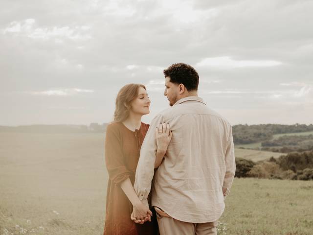 Ensaio de Gabi e Calebe