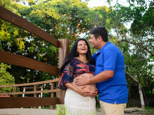 Gestante de Vanessa & Felipe