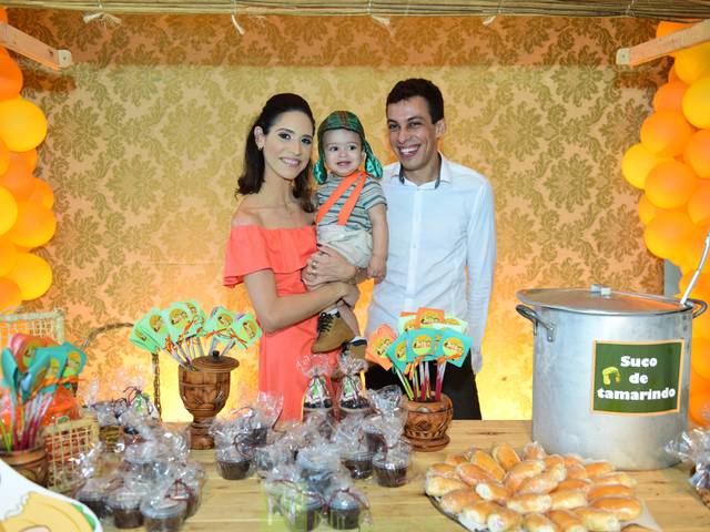 Aniversário de 1 Aninho Arthur Felipe 