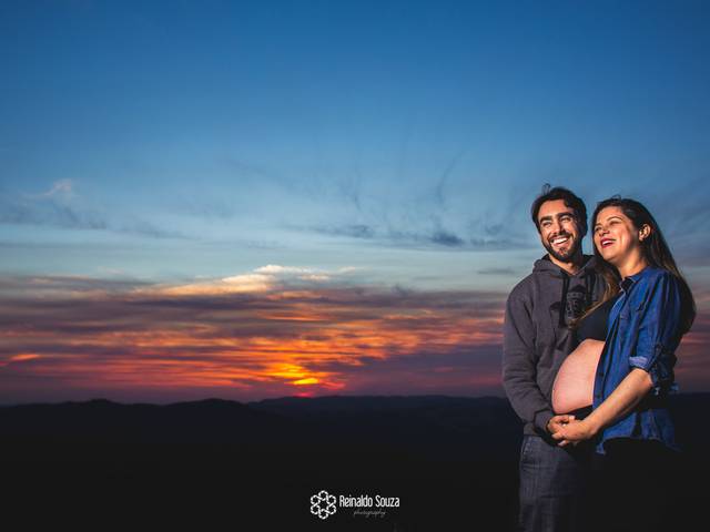 Gestante de Ensaio Gestante Lisa & Victor