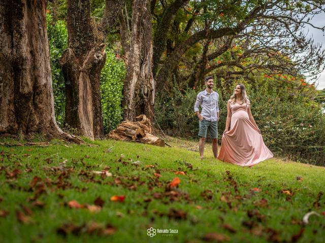 Gestante de Ensaio Gestante Kellen e Dallison