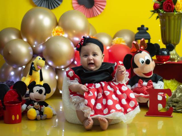 ENSAIO INFANTIL de ENSAIO MINNIE DA ELISA
