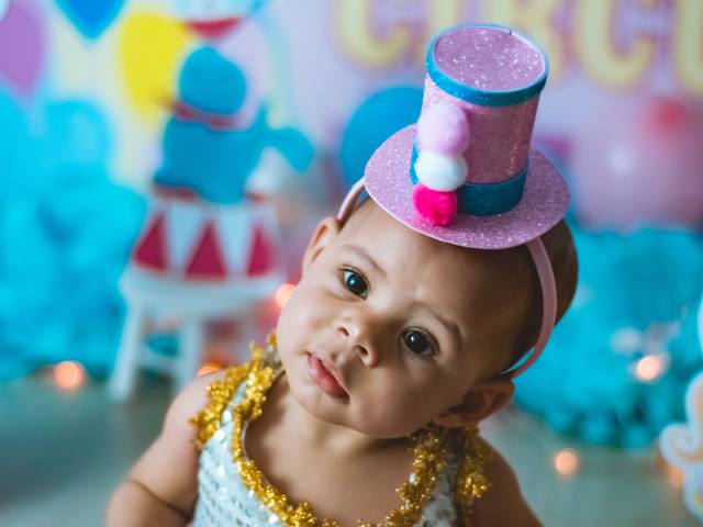 ENSAIO INFANTIL de ENSAIO CIRCO ROSA ELOÁ