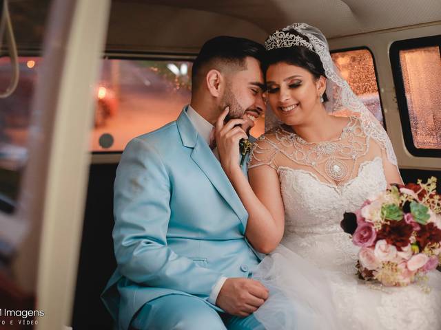 Casamento de Aline e Juan