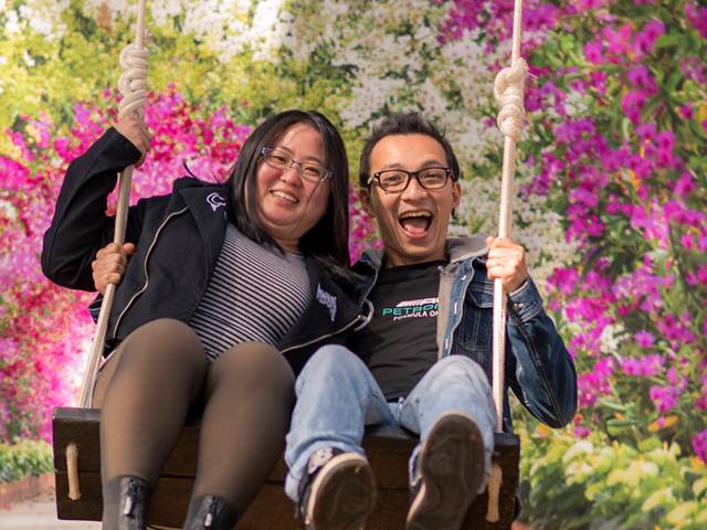 Ensaio de Bia e Hugo