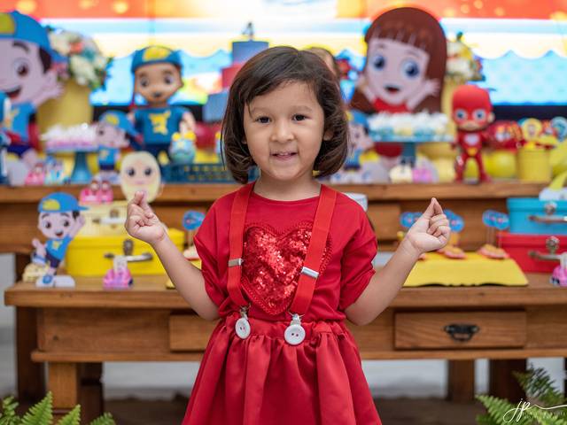 Aniversário de Mye 4 Anos