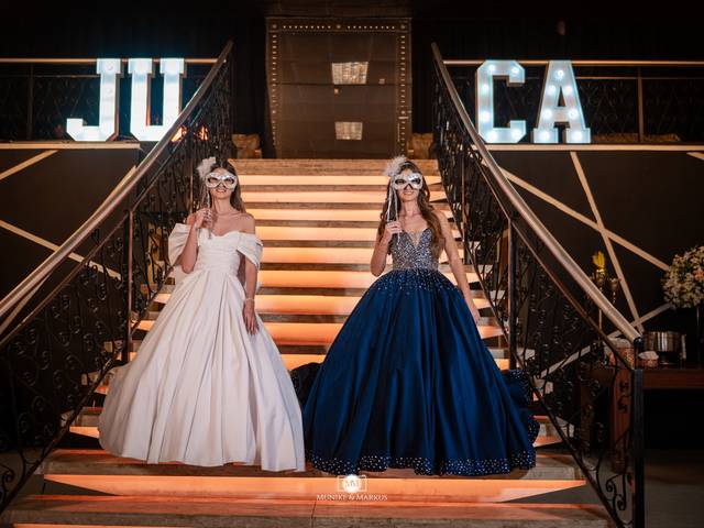 15 anos de 15 ANOS JÚLIA E CATARINA
