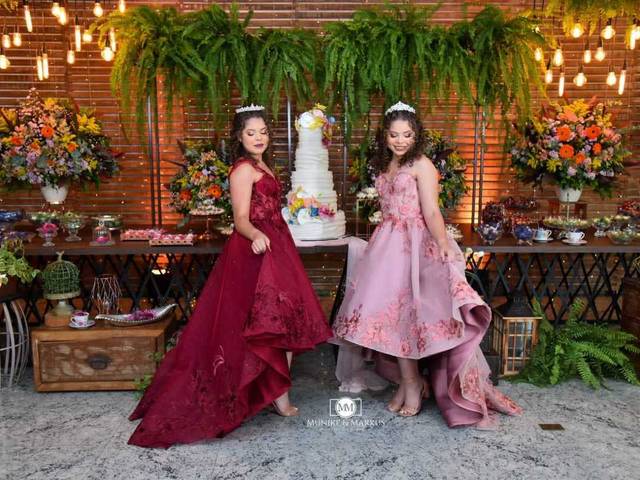 15 anos de Alícia e Juliana