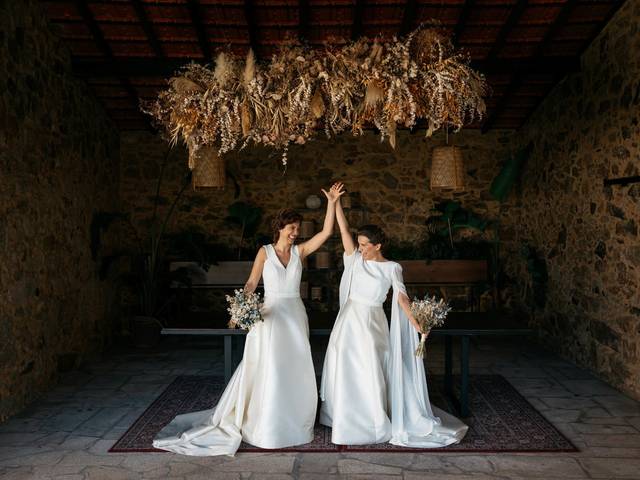 Casamento de Duas mulheres lindas