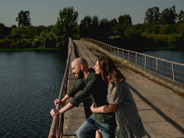 Namorados de Sessão fotografica em Aveiro