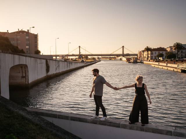Namorados de Sessão fotografica em Aveiro