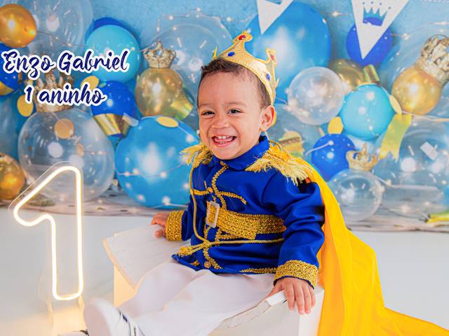 Smash The Cake de Enzo Gabriel 1 Ano