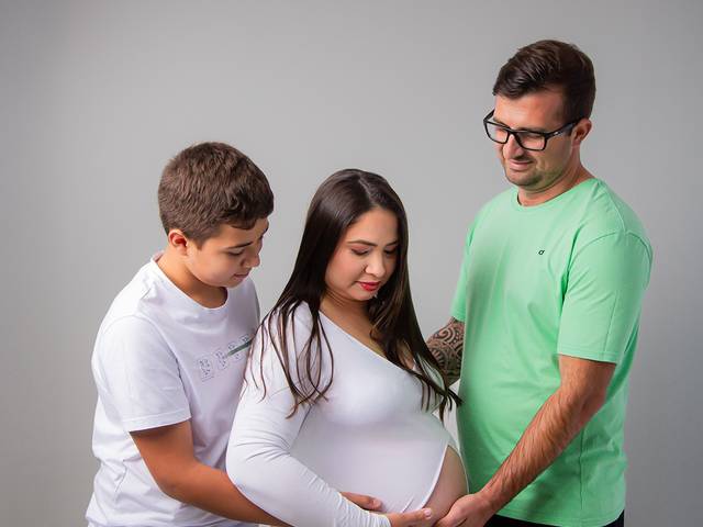 Gestante de A espera de Maria Helena