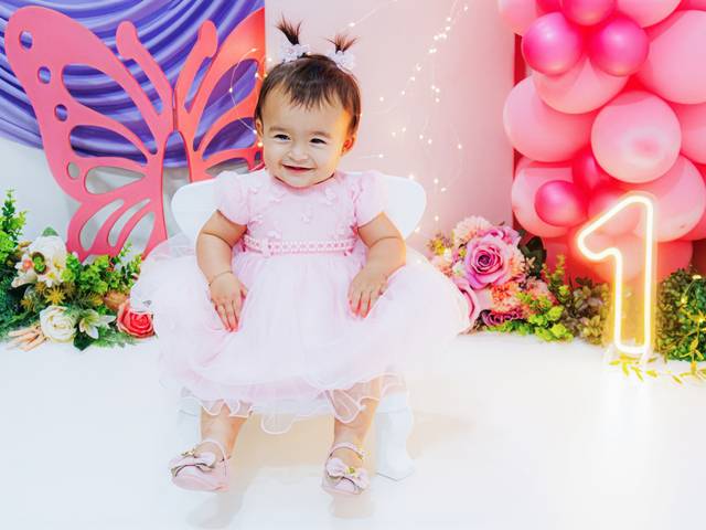 Smash The Cake de Emanuelly 1 Ano