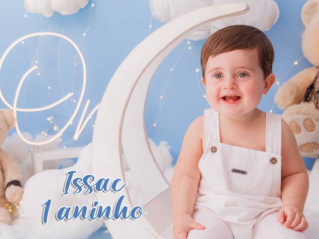 Smash The Cake de Issac 1 Ano