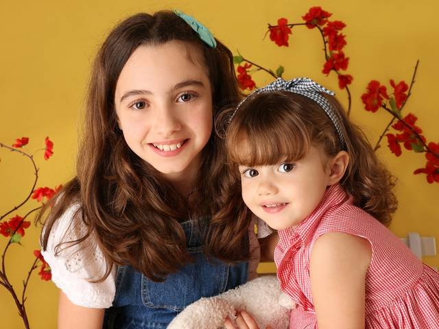 CRESCIDINHOS de Ensaio da Rafaela e Maria