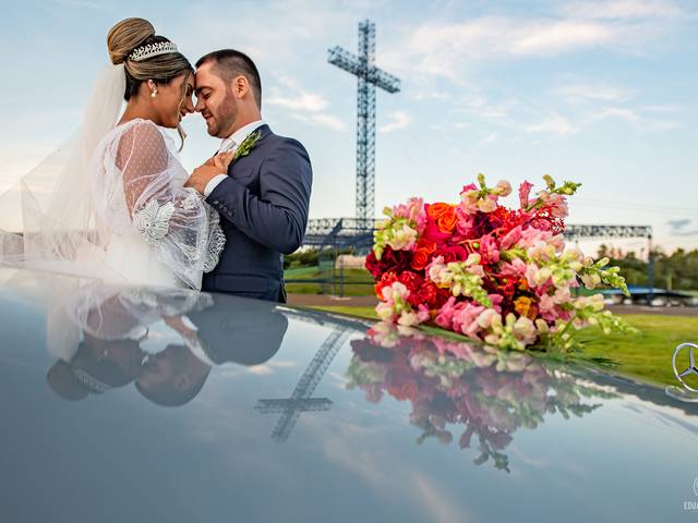 Casamento de Bianca e William - Casamento em Bandeirantes no Paraná no salão Barô Eventos