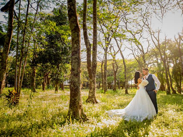 Trash the Dress de Fanny e Altamir - Trash the Dress, Santuário São Miguel Arcanjo, Bandeirantes - Pr