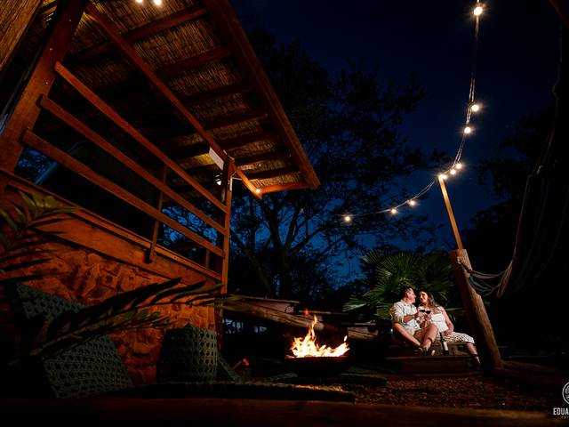 Pre Wedding - E-Session de Tamires e Rafael - Ensaio Pre Wedding no Eden Garden em Maringá no Paraná