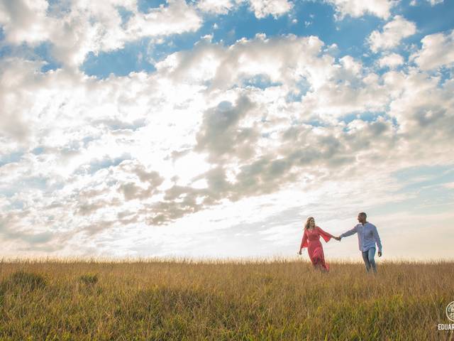 Pre Wedding - E-Session de Aline e Pedro - Pre Wedding no Morro do Gavião, Ribeirão Claro no Paraná