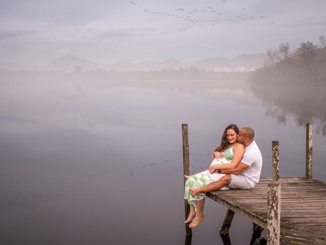 Gestante de A espera do Caio