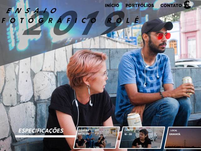 Autoral de Rolê - um momento descontraído com os amigos.