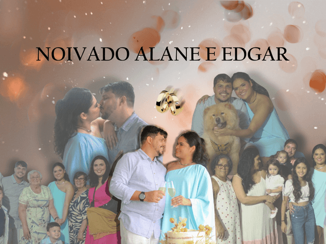 Festas  de Jantar de Noivados Edgar e Alane