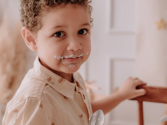 Cake smash de Gabriel - 3 anos