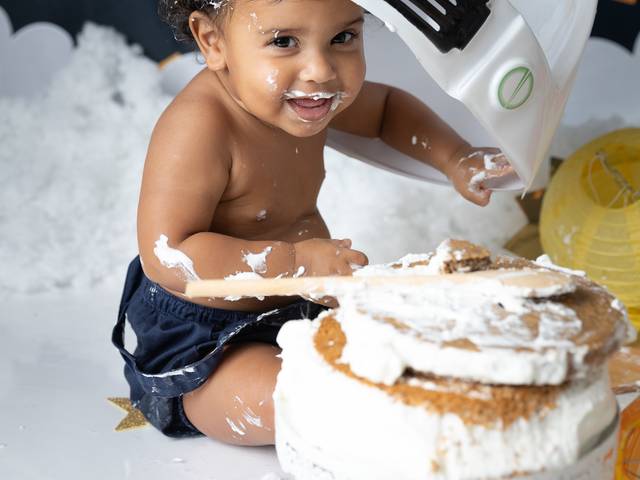 Smash the Cake de O primeiro ano do Ayaz