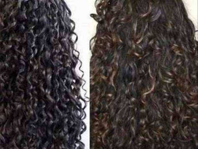 Beleza de Soltando os cachos com leite