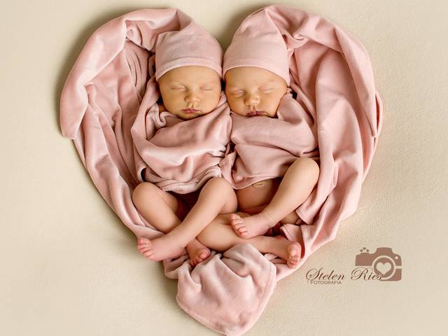 Newborn de Ana Clara e Ana Luisa