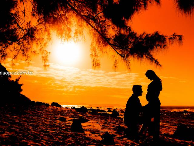 Gestantes/Família de Na beira do mar