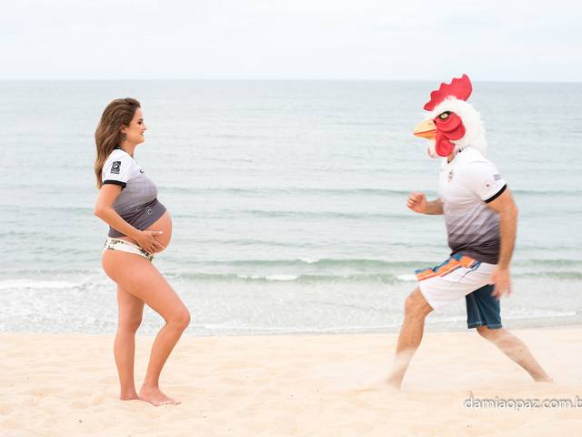 Gestantes/Família de Galo igual ao papai!