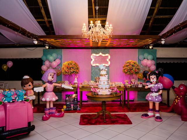 Festa Infantil  de Isadora 2 anos - Circo Rosa 