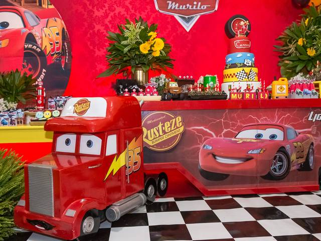 Festa Infantil  de Festa tema Carros - Murilo 3 anos  