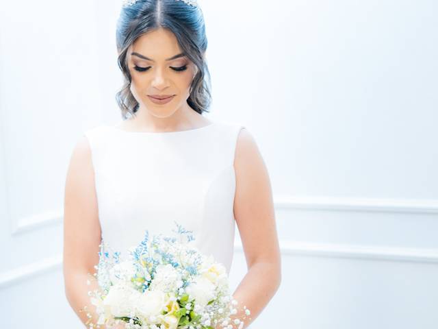 Casamentos e Bodas de Karine e Fabiano - Casamento Igreja Assembléia de Deus
