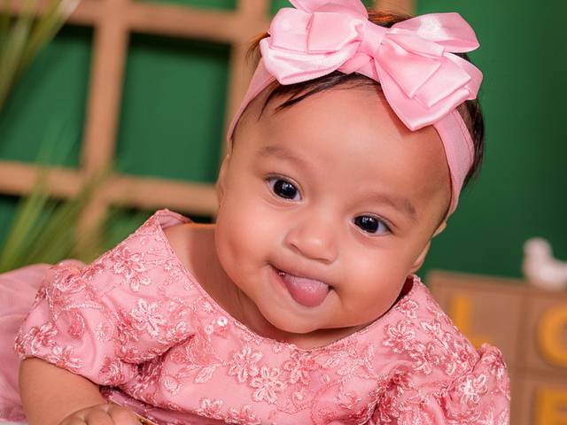 Bebês até 1 ano e Smash de Allana Ensaio em Estúdio