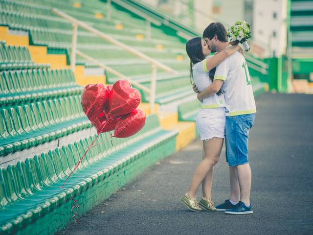 Ensaio Casal de Gabriela e Daniel - Ensaio - Chapecoense